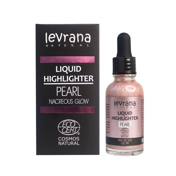 Levrana Хайлайтер жидкий 'Nacreous glow', розовый ...