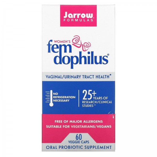 Jarrow Formulas Fem Dophilus добавка для женщин 60растительных капсул
