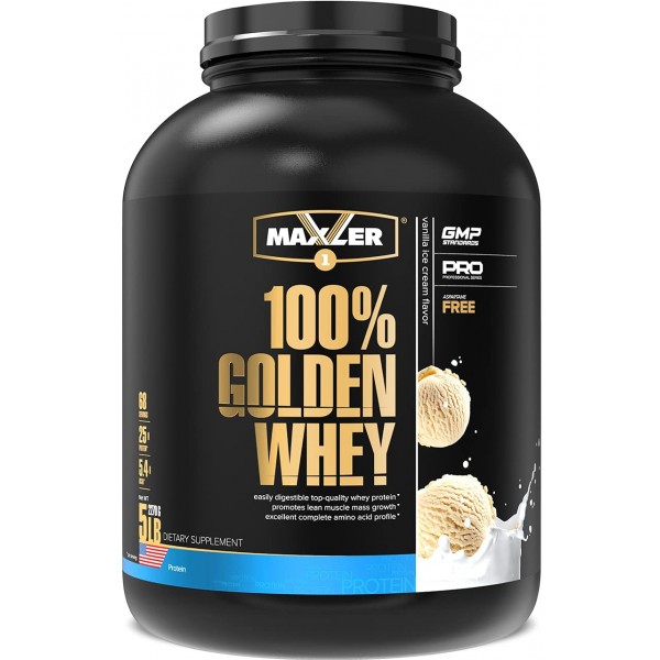 Maxler Протеин Golden Whey 2270 г Ванильное мороженое