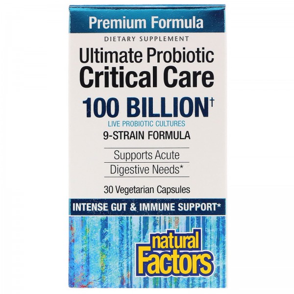 Natural Factors Пробиотики Ultimate Probiotic Crit...