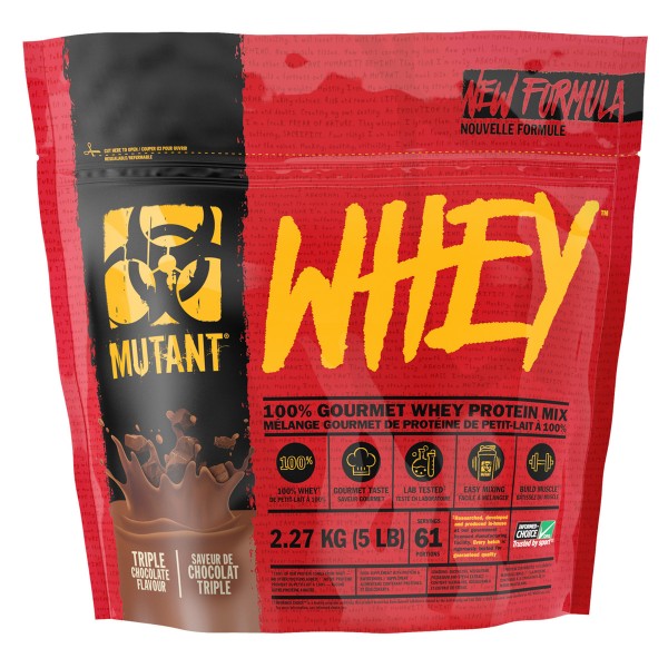 Mutant Протеин Whey 2270 г Тройной Шоколад