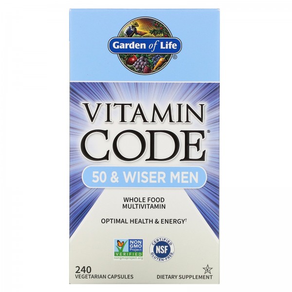 Garden of Life Vitamin Code мультивитамины из цель...
