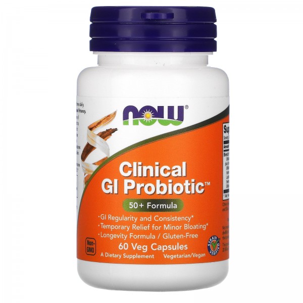 Now Foods Clinical GI Probiotic смесь пробиотиков ...