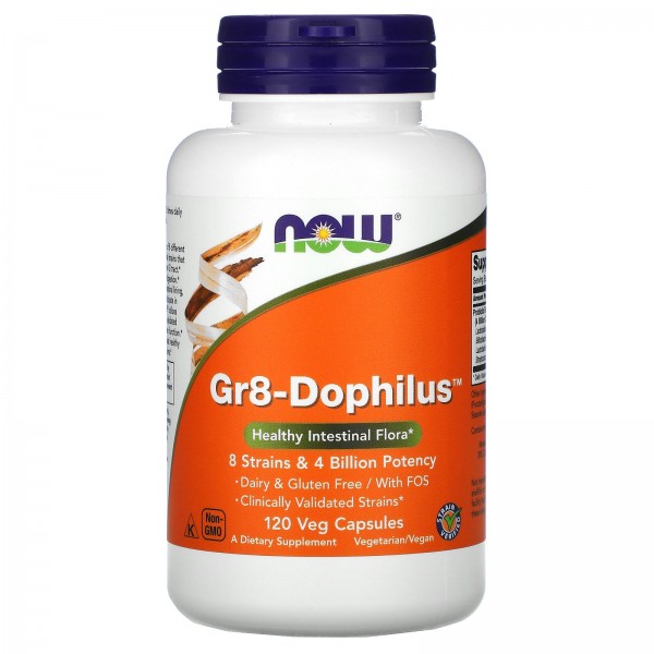 Now Foods Gr8-Dophilus 120вегетарианских капсул...