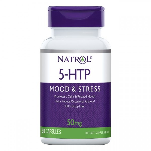 Natrol 5-HTP 50 мг 30 капсул