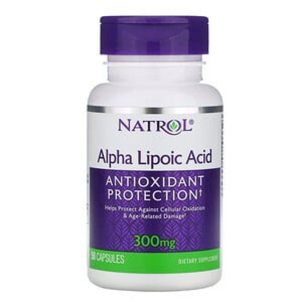 Natrol Альфа липоевая кислота 300 мг 50 капсул