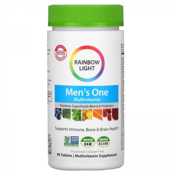 Rainbow Light Мужские витамины Men's One 90 таблеток