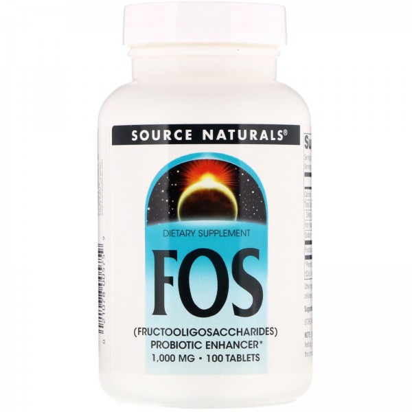 Source Naturals ФОС (фруктоолигосахариды) 100 табл...