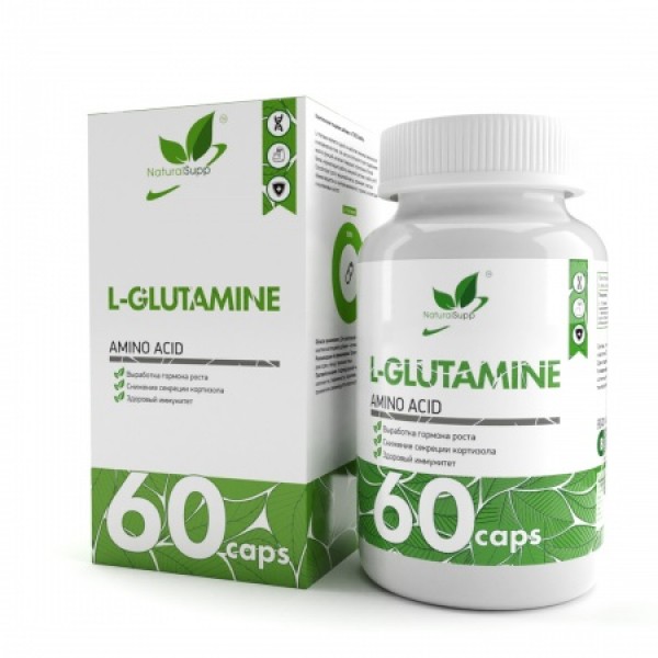 NaturalSupp L-Глютамин 500 мг 60 капсул...