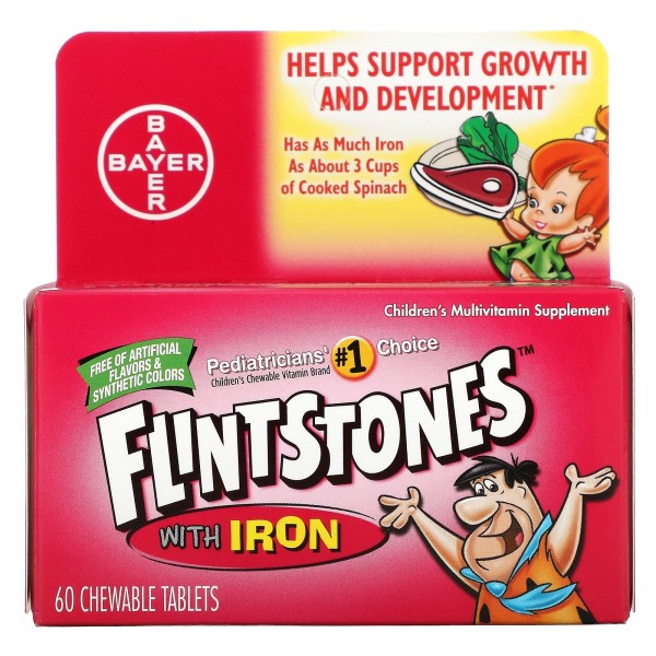 Flinstones Детские мультивитамины 60 таблеток...