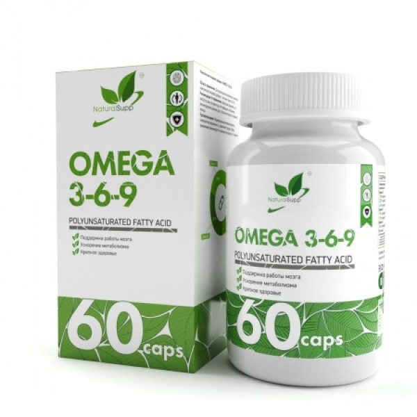 NaturalSupp Омега 3-6-9 60 капсул