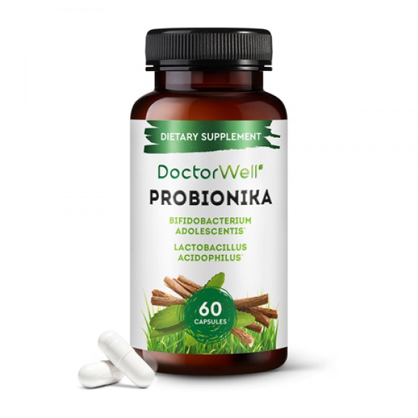 DoctorWell Комплекс для ЖКТ `Probionika` 60 капсул...