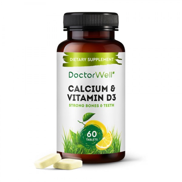 DoctorWell Витаминный комплекс `Calcium + D3` 60 таблеток