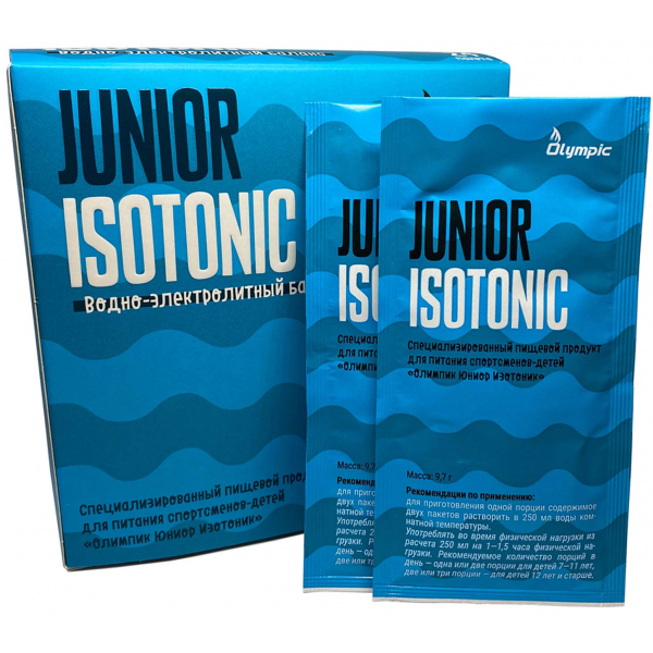 Olympic Junior Изотоник c 7 лет 24 пакетика в упаковке