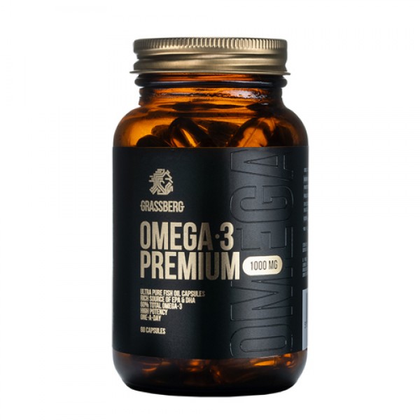 Grassberg Omega 3 `Premium` 55% 60 капсул