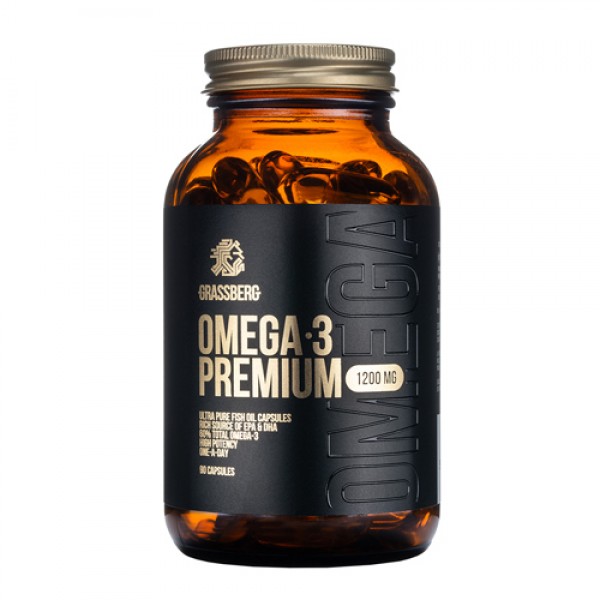 Grassberg Omega 3 `Premium` 55% 90 капсул