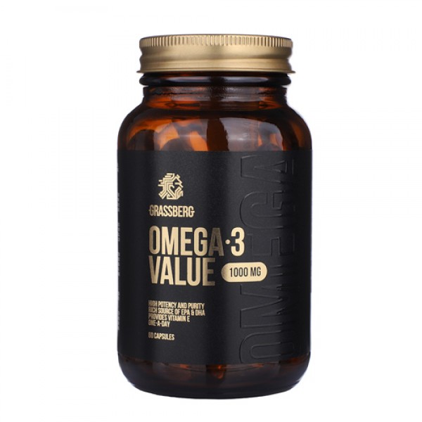 Grassberg Omega 3 `Value` 60 капсул