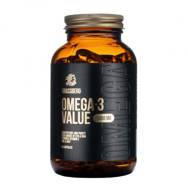 Grassberg Omega 3 `Value` 90 капсул