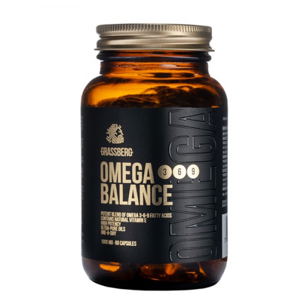 Grassberg Omega Balance 3-6-9 60 капсул