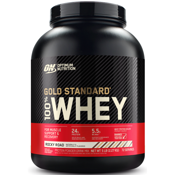 Optimum Nutrition Протеин 100 % Whey Gold standard 2270 г Rocky Road