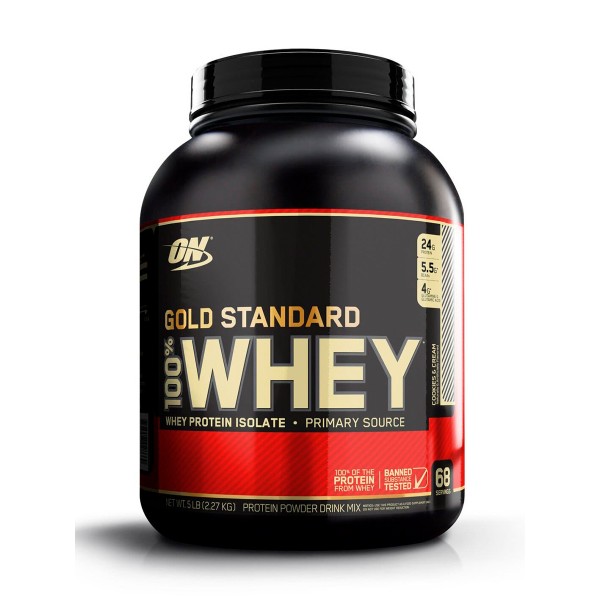 Optimum Nutrition Протеин 100 % Whey Gold standard 2270 г Печенье-крем