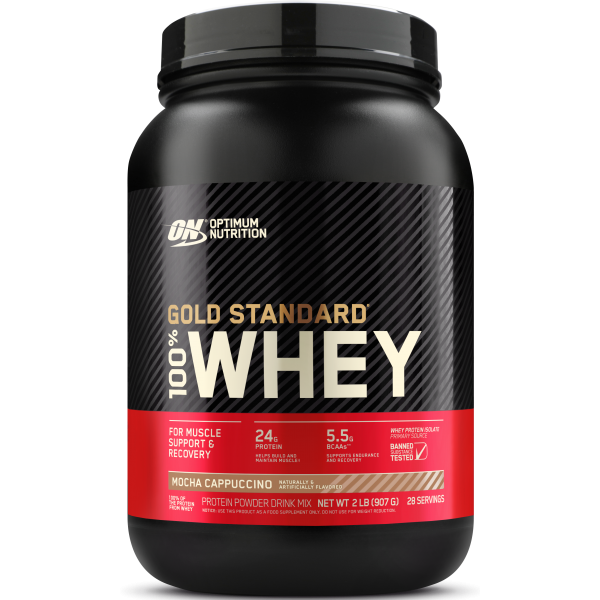 Optimum Nutrition Протеин 100 % Whey Gold standard 908 г Мокка Капучино