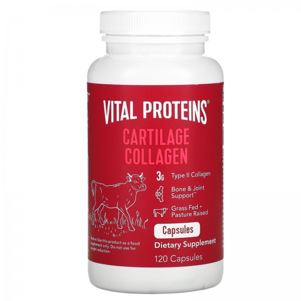 Vital Proteins Хрящевой коллаген 120 капсул...