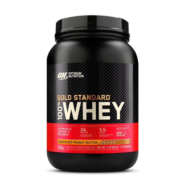 Optimum Nutrition Протеин 100 % Whey Gold standard 908 г Шоколадно-арахисовое масло
