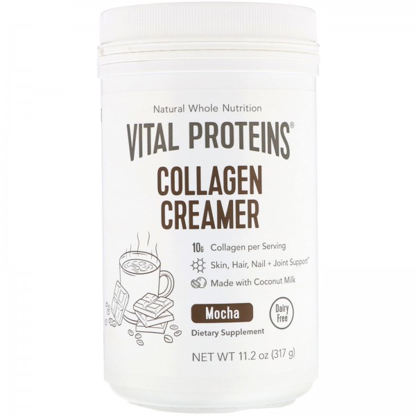 Vital Proteins Коллагеновая кремовая добавка мокко 317г (112унции)