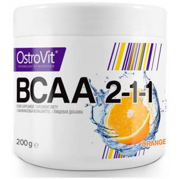 Ostrovit BCAA 2-1-1 200 г Апельсин