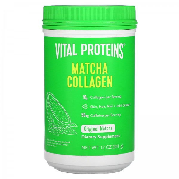 Vital Proteins Матча коллаген Классический чай мат...