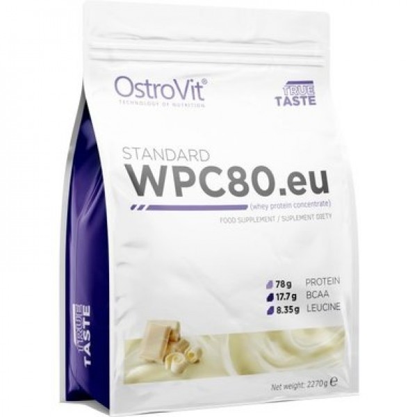 Ostrovit Протеин WPC80 2270 г Белый шоколад...