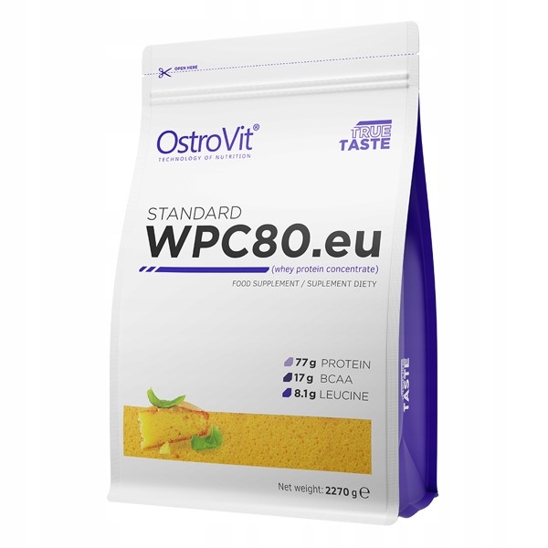 Ostrovit Протеин WPC80 2270 г Бисквит...