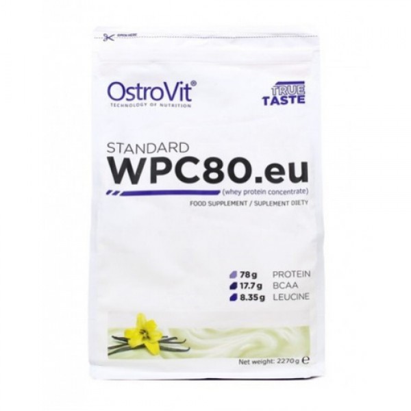 Ostrovit Протеин WPC80 2270 г Ваниль