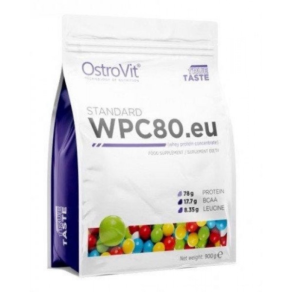 Ostrovit Протеин WPC80 900 г Жевательная резинка