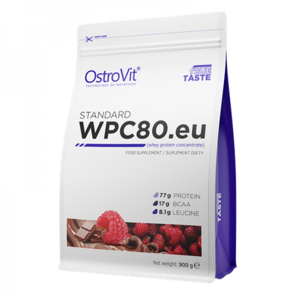 Ostrovit Протеин WPC80 900 г Шоколад-Малина...