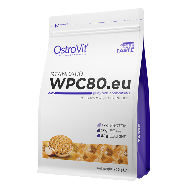 Ostrovit Протеин WPC80 900 г Яблочный пирог