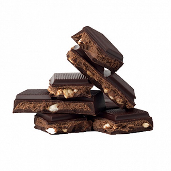 Mojo Cacao Шоколад горький `Миндаль и воздушная гречка`, 72% какао 65 г