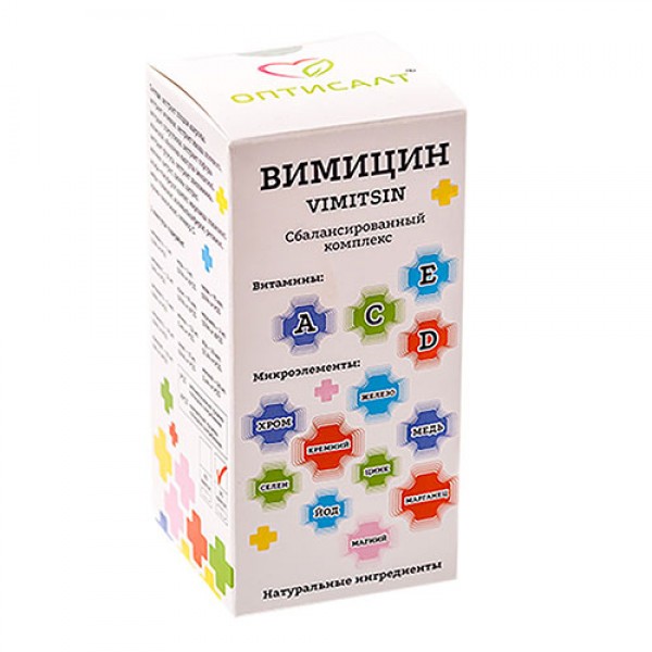 Оптисалт Витаминно-минеральный комплекс `Вимицин` 90 таблеток