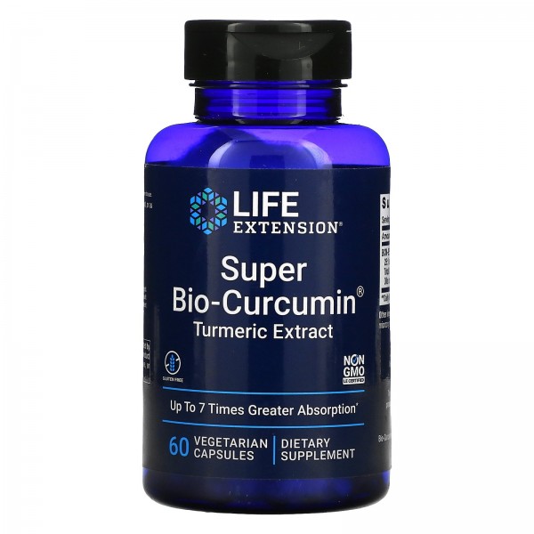 Life Extension Super Bio-Curcumin 60 Vegetarian Ca...