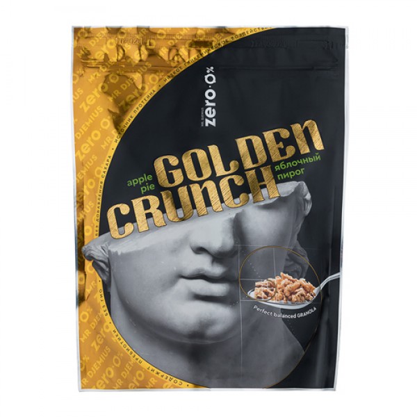 Mr. Djemius Zero Гранола «Golden Crunch» со вкусом яблочный пирог 350 г