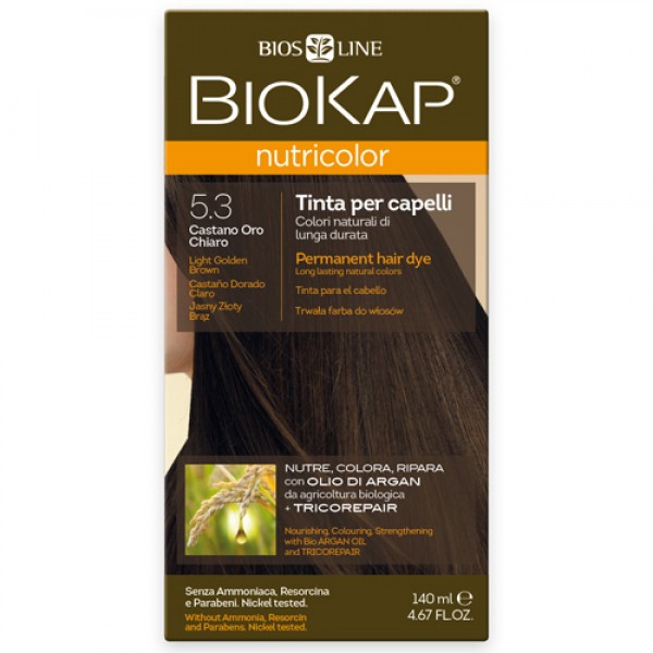 BioKap Краска для волос Светло-Коричневый Золотист...