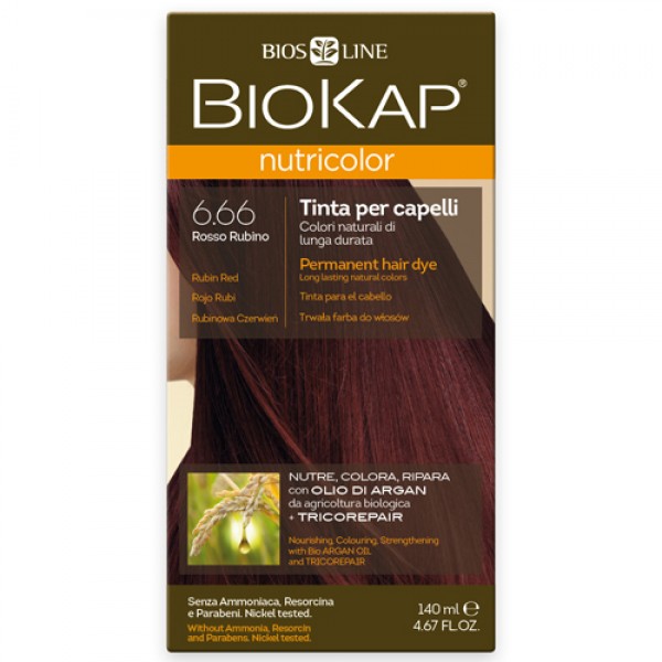 BioKap Краска для волос Рубиново-Красный 6.66 140 ...