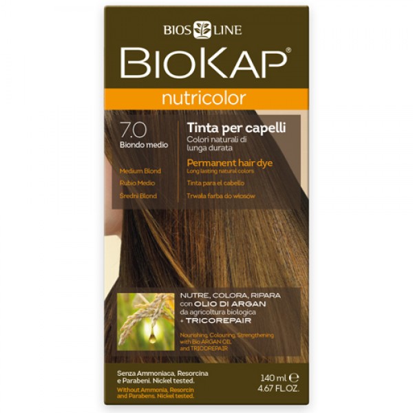 BioKap Краска для волос Средне-Русый 7.0 140 мл