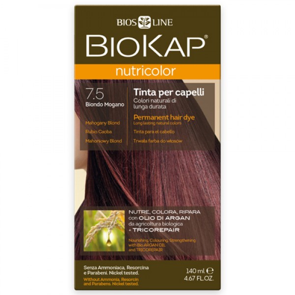 BioKap Краска для волос Махагон (коричневато-красн...