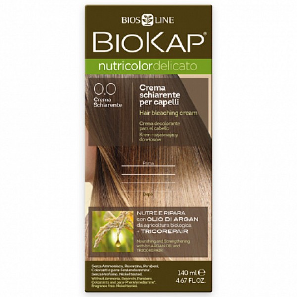 BioKap Краска для волос Отбеливающий крем 0.0, (осветляющий на 2-3 тона) 140 мл