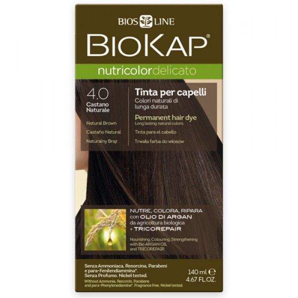 BioKap Краска для волос Delicato Коричневый 4.00 140 мл