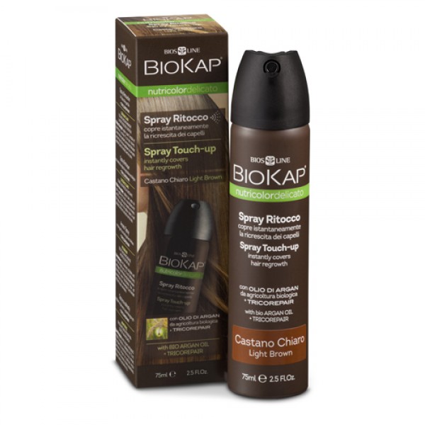 BioKap Средство оттеночное `Тон светло-коричневый`, для закрашивания отросших корней волос 75 г