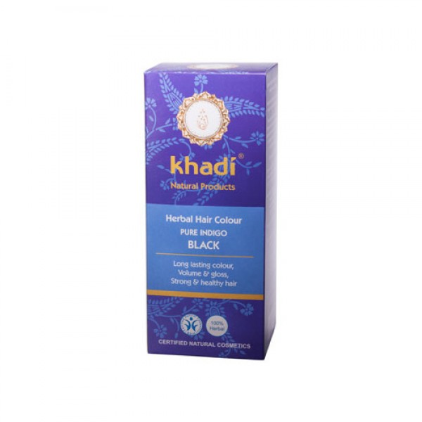 Khadi Растительная краска для волос `Индиго` 100 г...