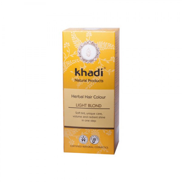 Khadi Растительная краска для волос `Светлый блондин` 100 г